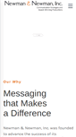 Mobile Screenshot of newmanandnewmaninc.com